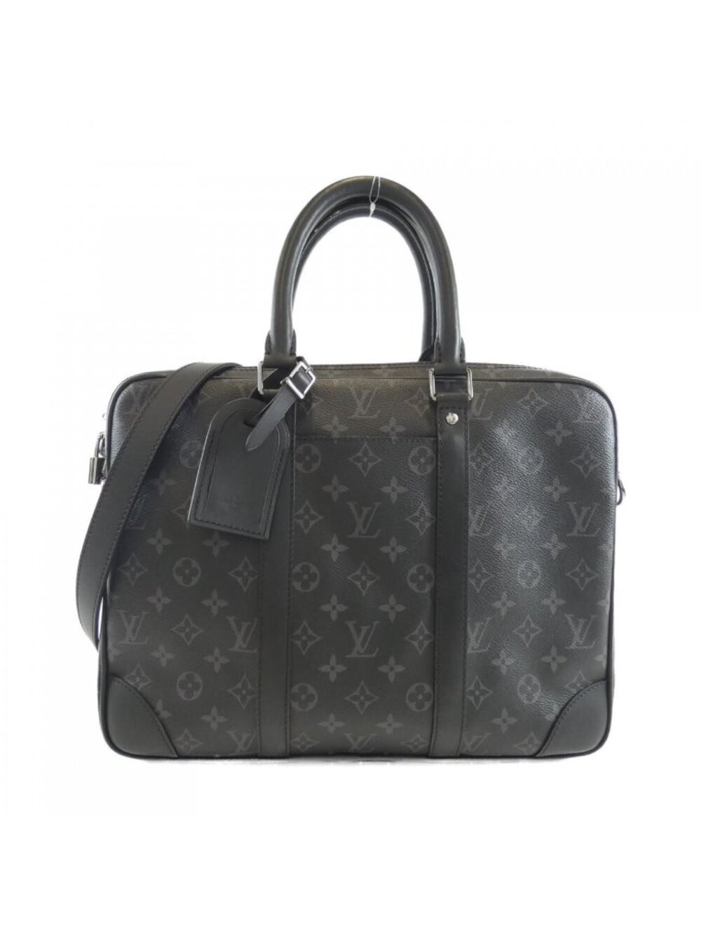 Louis Vuitton Monogram Eclipse Porte Documents Voyage Bag